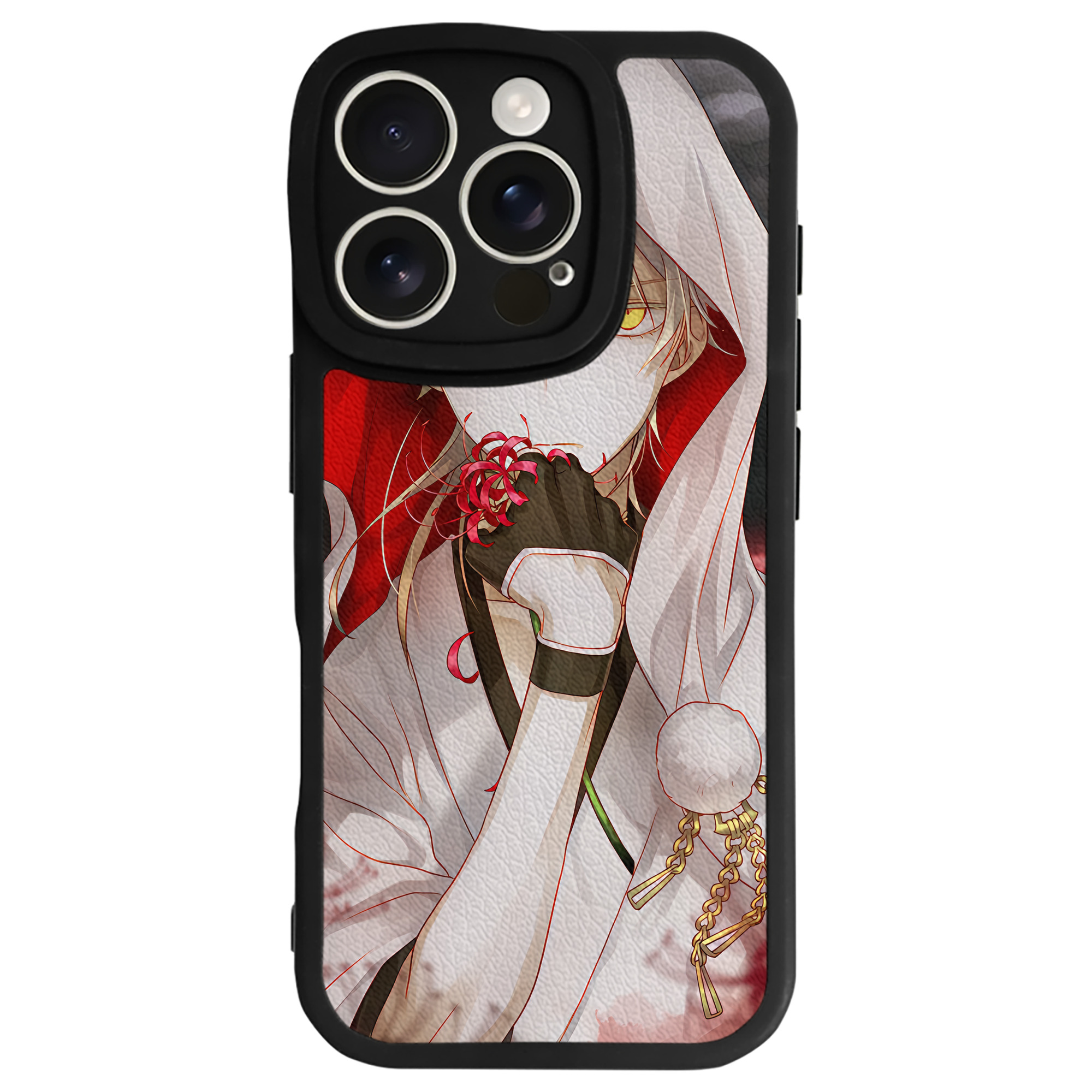 （画像用） 刀剣乱舞 Touken Ranbu 【iPhone 16シリーズ対応】シリコンスマホケース（レザー調） 材質：シリコン